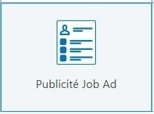 Publicit&eacute; Job Ad LinkedIn Ads