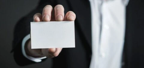 format carte de visite
