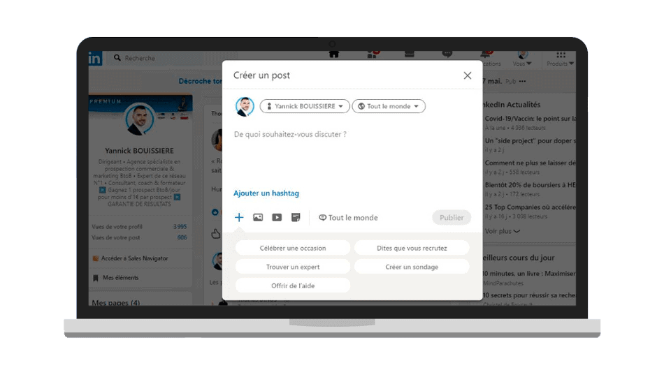 Réussir sur LinkedIn : Partager et interagir avec les membres du réseau