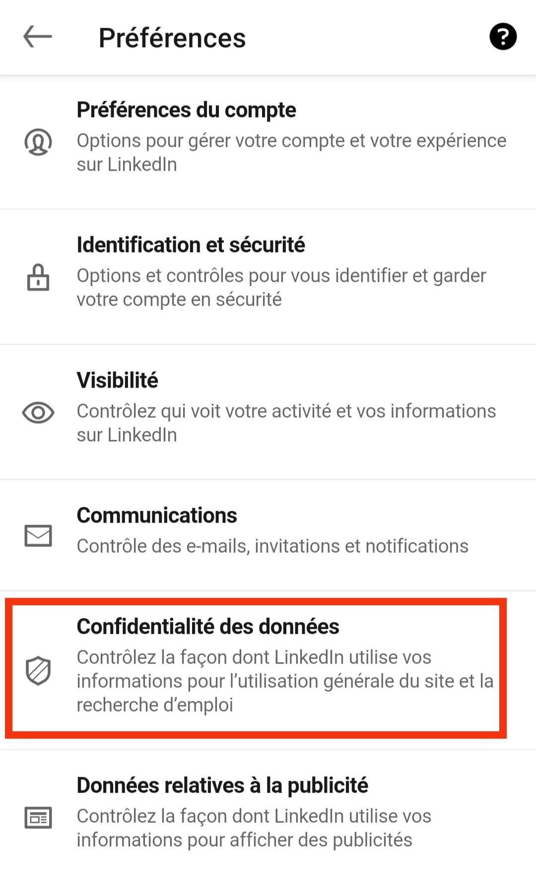 historique LinkedIn