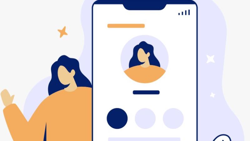 Illustration d'un profil linkedIn