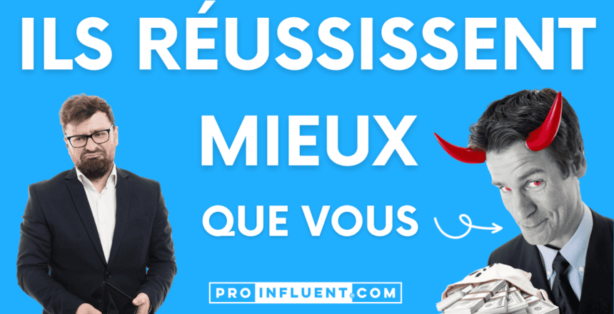 Pitch commercial - Ils réussissent mieux que vous
